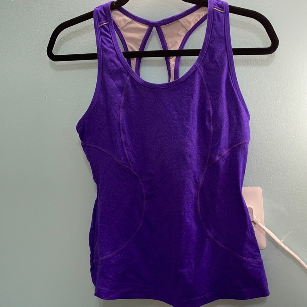 ATHLETA Purple Top
